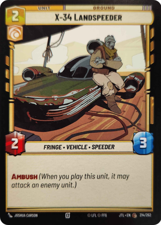 X 34 Landspeeder