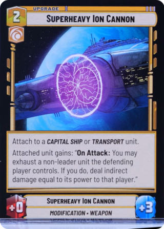 Superheavy Ion Cannon