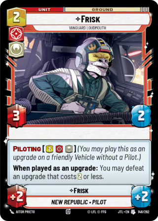 Frisk, Vanguard Loudmouth