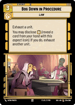 Bog Down In Procedure