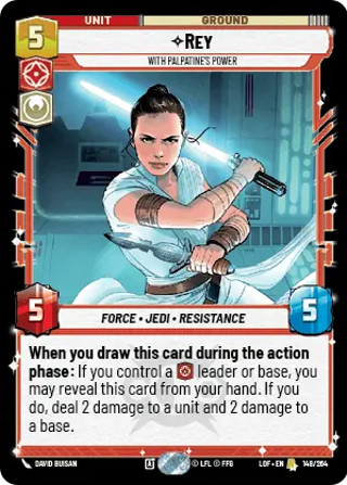 Rey, With Palpatine's Power