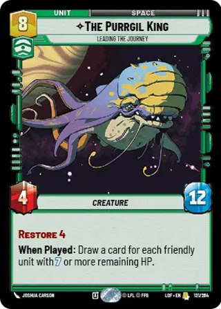 The Purrgil King, Leading The Journey