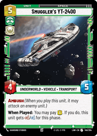 Smuggler's Yt-2400