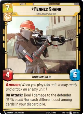 Fennec Shand, Loyal Sharpshooter