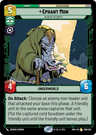 Ephant Mon, Head Of Security