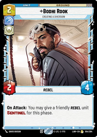 Bodhi Rook, Creating A Diversion