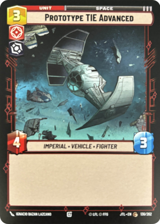 Prototype TIE Advanced