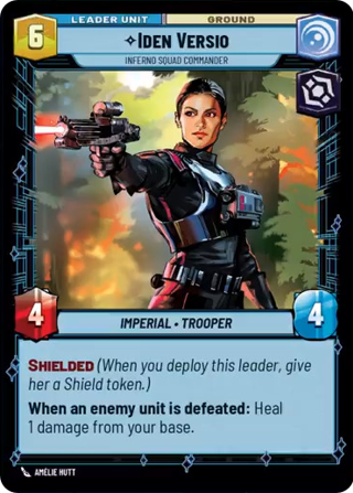 Iden Versio Inferno Squad Commader Unitcard