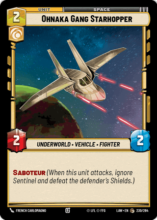 Ohnaka Gang Starhopper