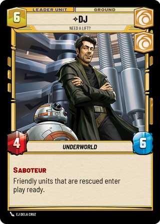 DJ, Need A Lift Unit