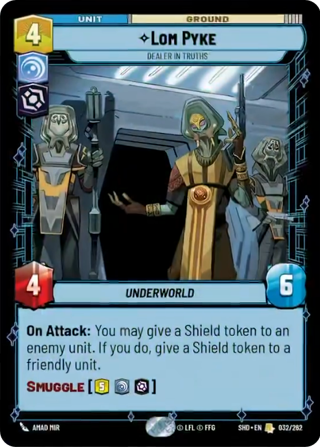 Lom Pyke, Dealer In Truths