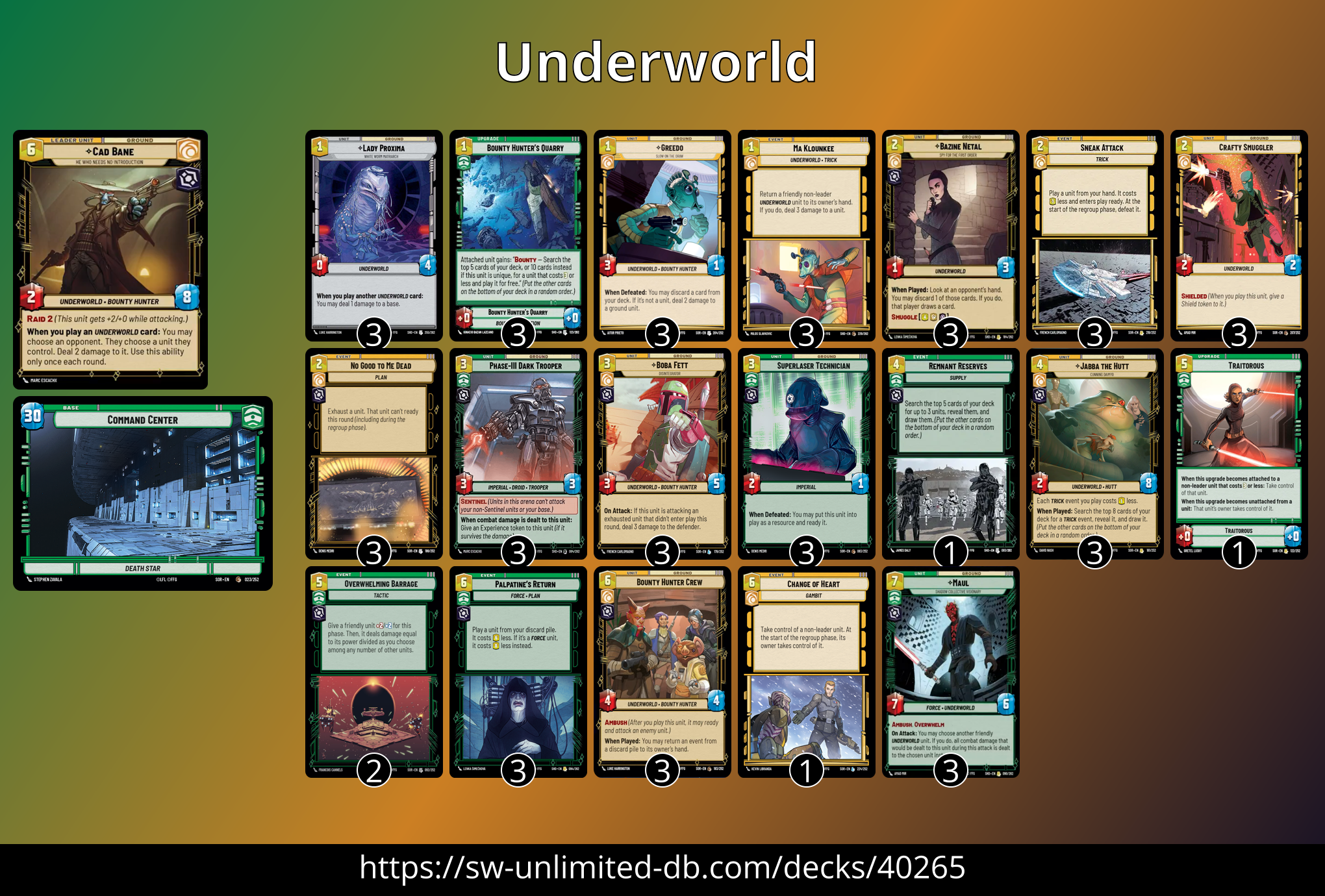 Commander of the Underworld ハデス MSP Orm's Return - Charos Su-Bak-Na Dund Brunak Deathwalker 8000